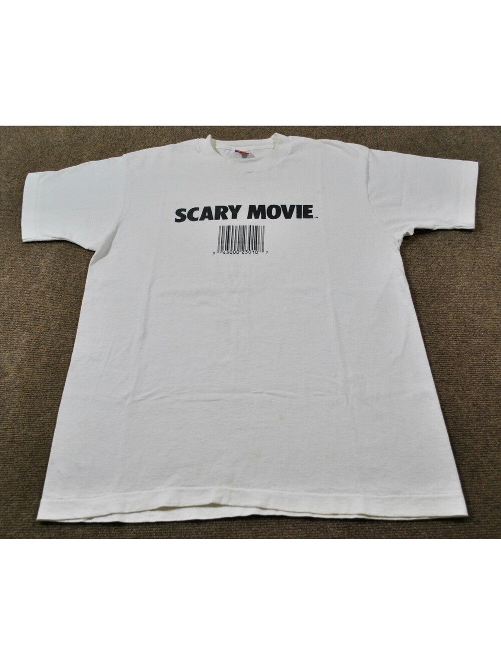 Vintage Scary Movie Comedy Parody 2000 Marlon Shawn Wayans 90s White Shirt Large
